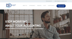 Desktop Screenshot of csiaccounting.com