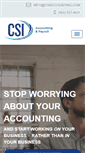 Mobile Screenshot of csiaccounting.com